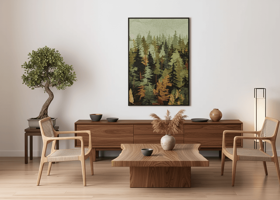 Wood Furniture Makes Small Japanese Apartments Feel Bigger