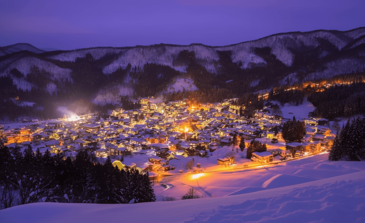 The Ski Town at the Foot of the Longest Ski Resort in Japan