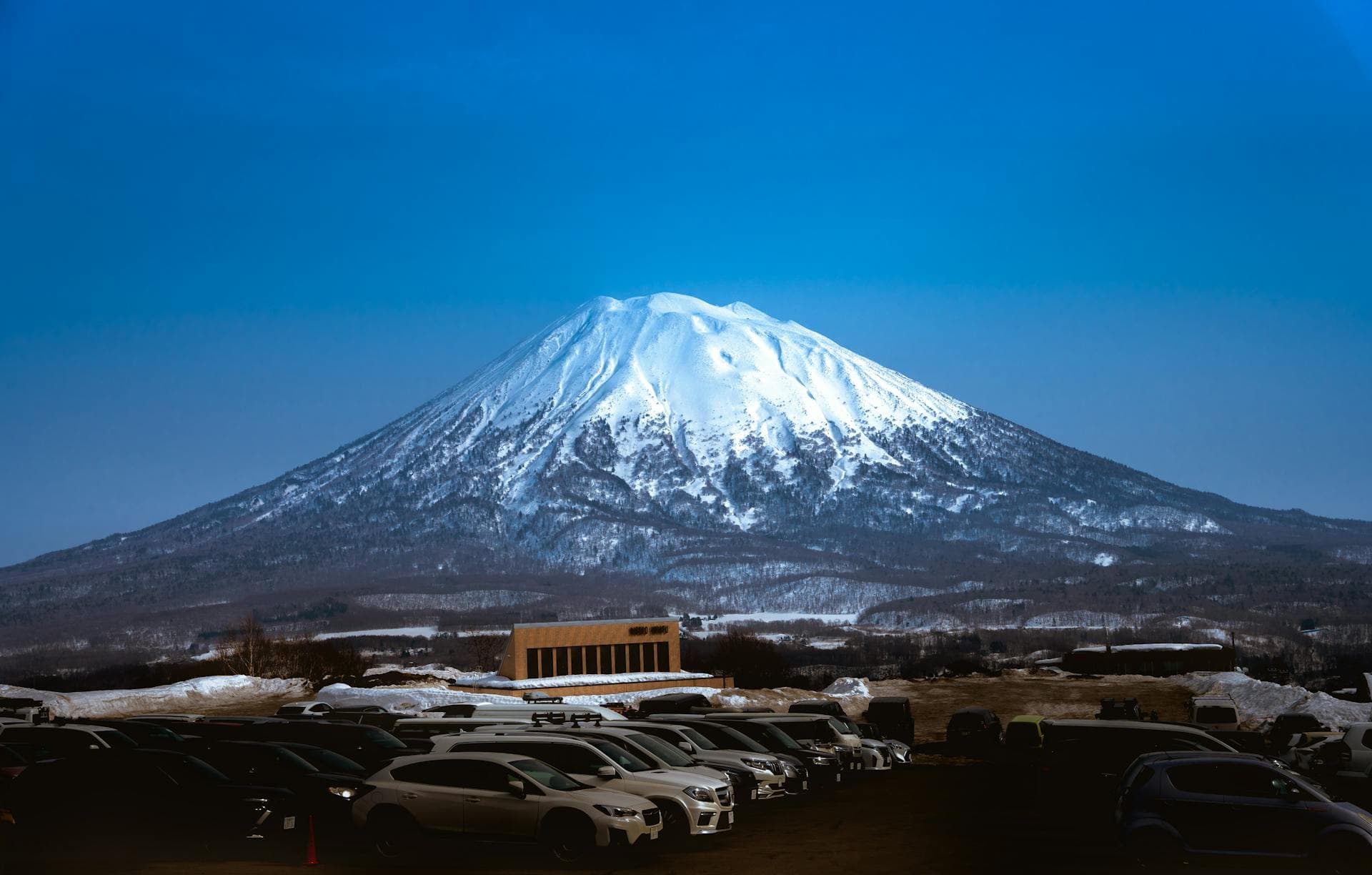 The famous mountain near the town of Niseko