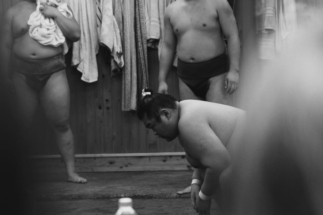 Watch Early-Morning Sumo Practice